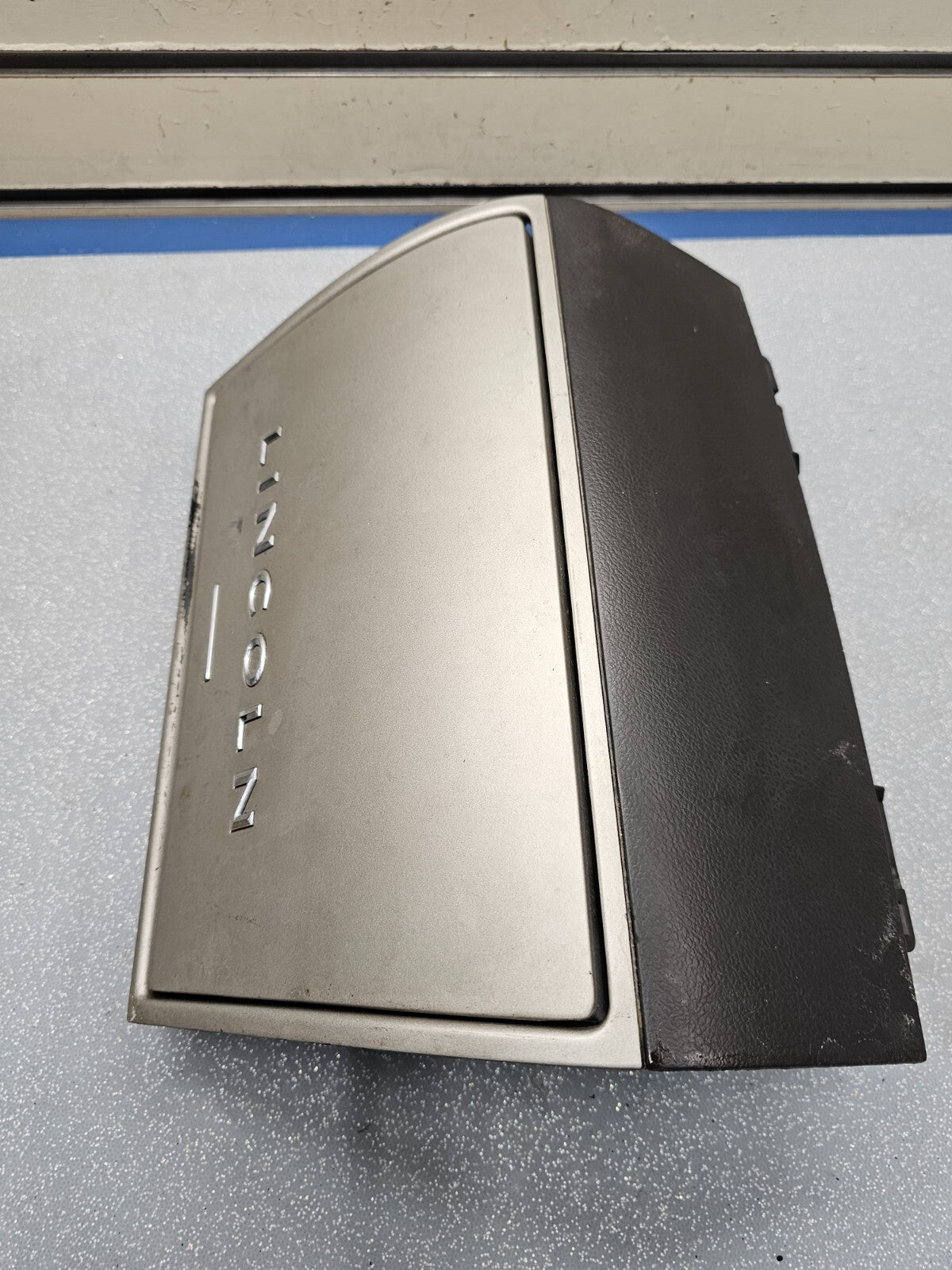 🔥03-05 Lincoln Aviator Radio Navigation Door Dash Trim Bezel Silver Granite B79