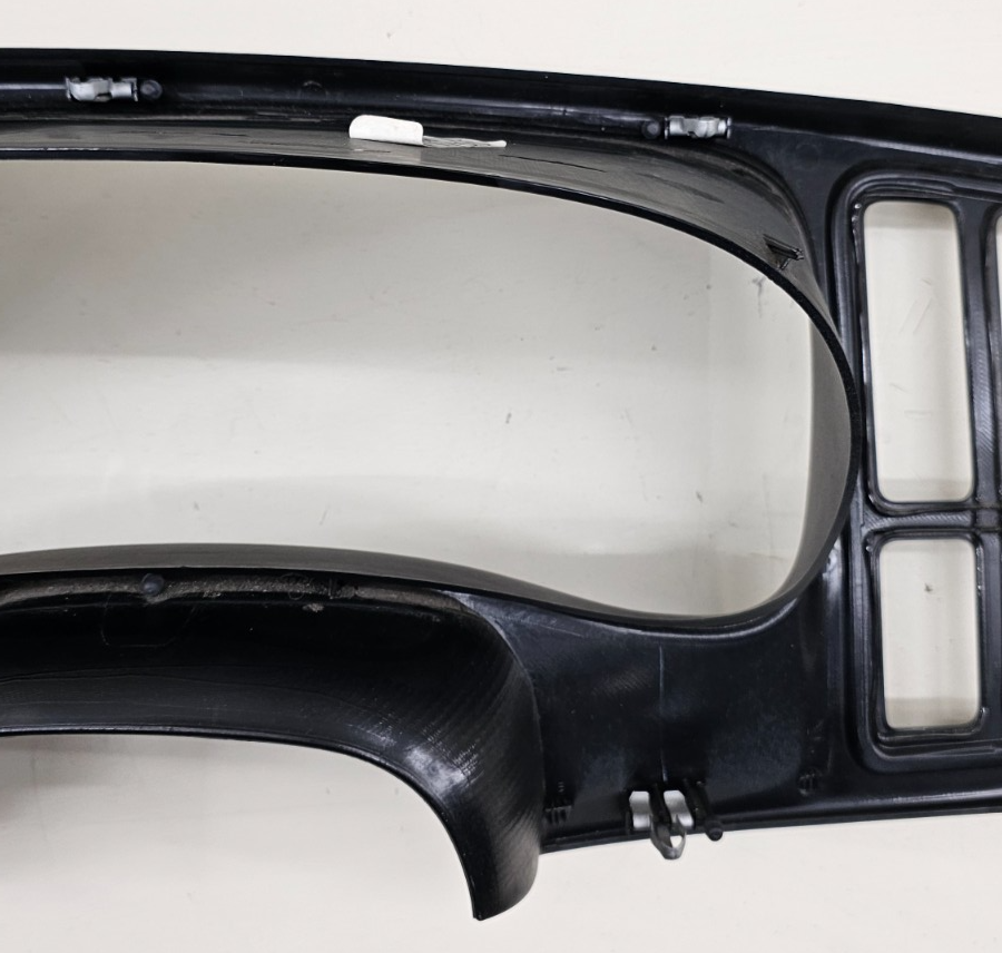 🔥03-06 CHEVY GMC Dash INSTRUMENT Cluster Speedometer Trim PANEL Bezel Black C5