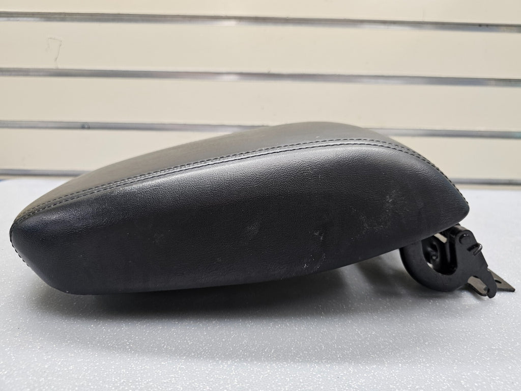 🔥13-16 DODGE DART CENTER CONSOLE ARM REST LID LEATHER BLACK TOP PAD COVER BLACK