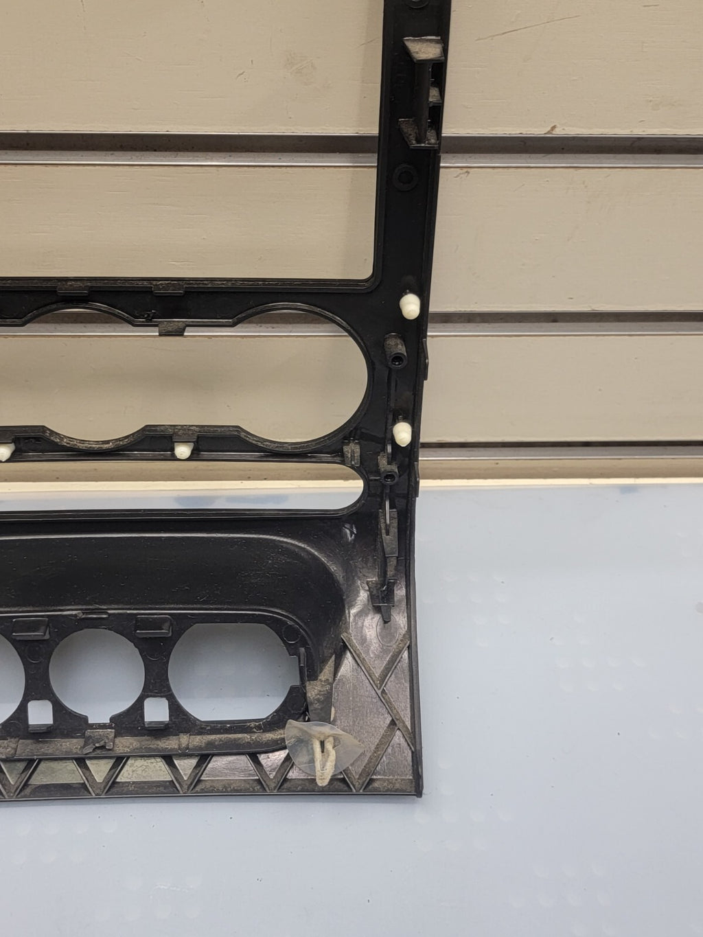 🔥04-08 Ford F-150 Dash Radio Climate Bezel Center Trim Panel CARBON BLACK A3