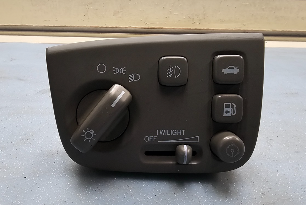 🔥00-05 Cadillac Deville Headlight Dimmer Switch Trunk Gas Door Assembly DK TAN