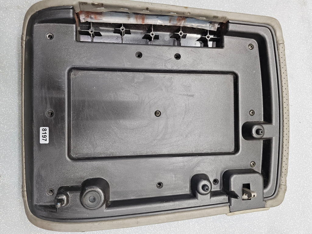 🔥02-06 Cadillac ESCALADE YUKON Center Console Armrest Storage LEATHER LT GRAY