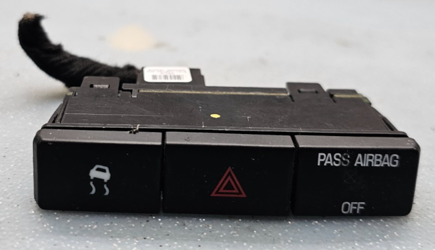 09-12 Ford F150 Dash TCS Traction Hazard Passenger Bag Off Flasher Light Switch