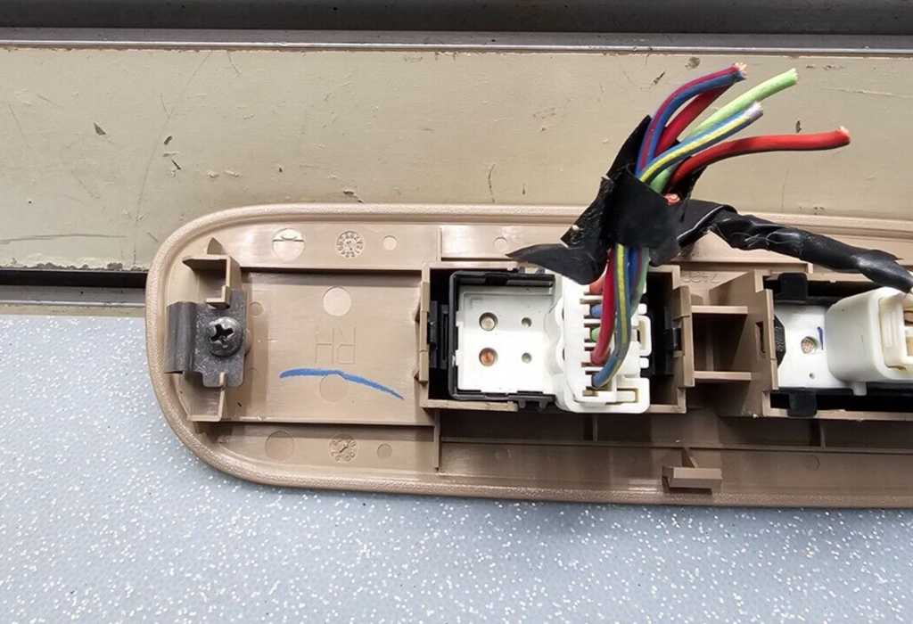 🔥00-07 Toyota Sequoia 04-06 Tundra Righ Passenger Door Power Window Switch TAN