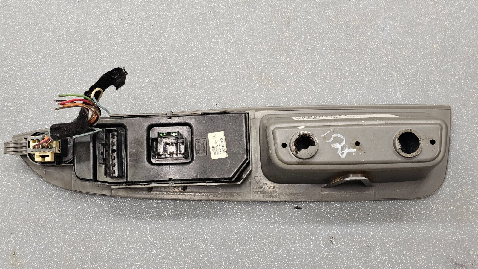 🔥10-12 Chevy Malibu Left Driver Master Power Window Mirror Switch Assembly Gray