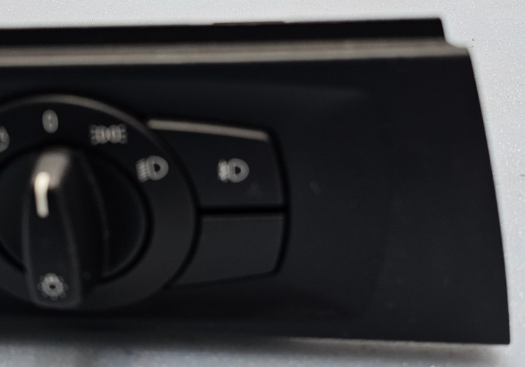🔥07-13 BMW E92 E93 335i HEADLIGHT FOG LIGHT CONTROL SWITCH W TRIM OEM