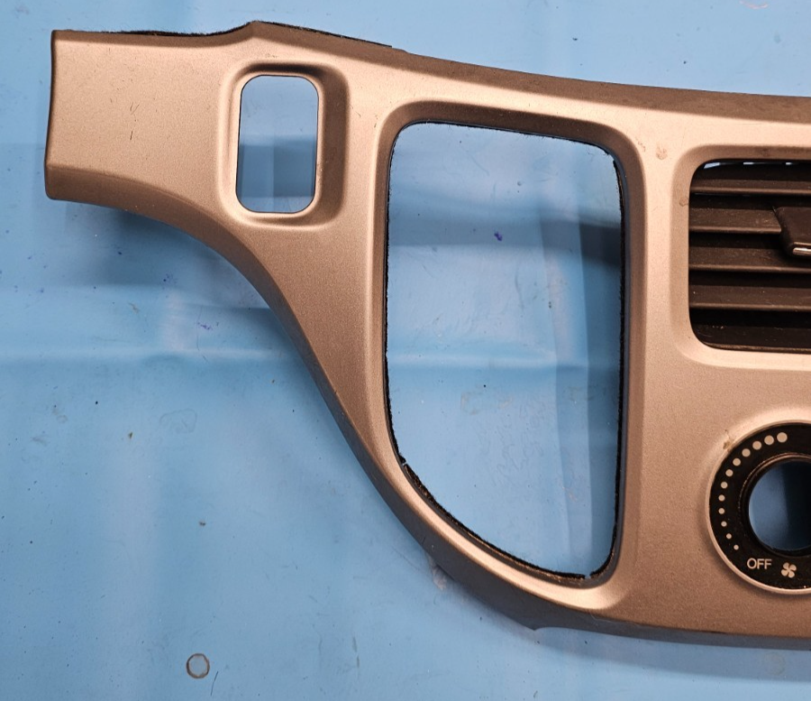 🔥05-10 Honda Odyssey Center Dash Radio Climate Control Bezel Trim Panel Silver