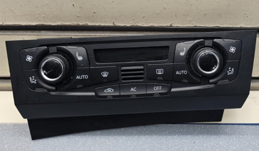 🔥08-13 AUDI A4 S4 CLIMATE CONTROL PANEL TEMPERATURE UNIT A/C HEATER OEM CC6017