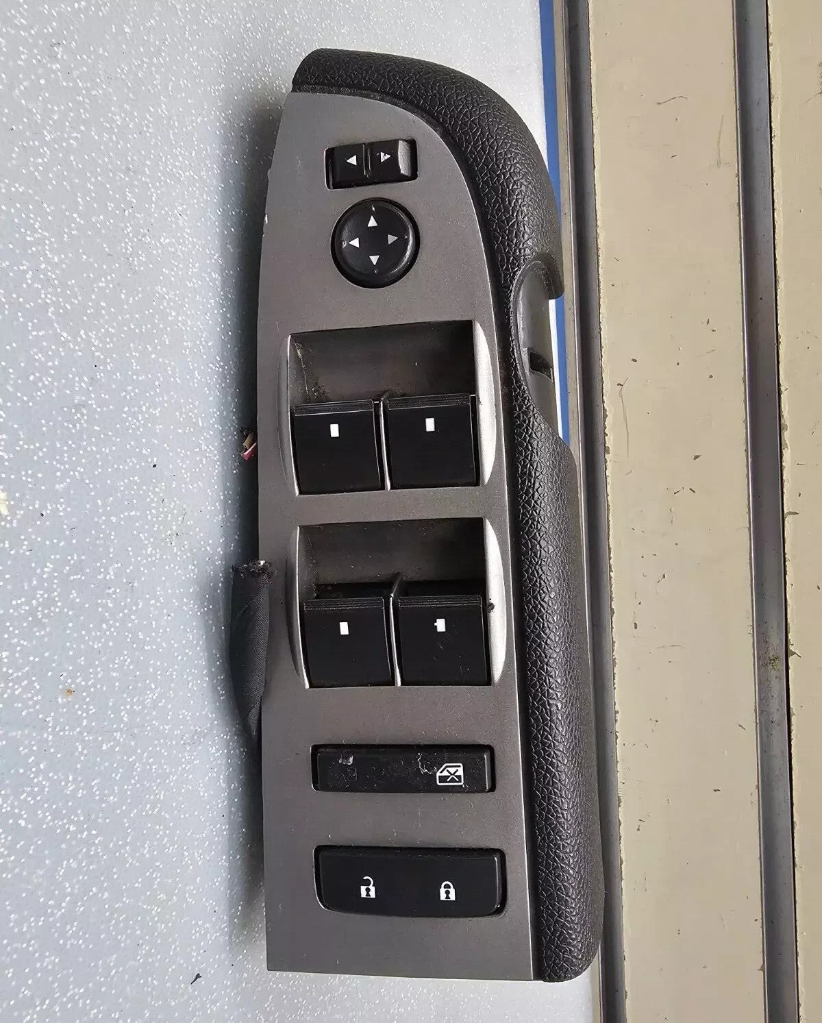 07-13 CHEVY SILVERADO SIERRA LEFT DRIVER MASTER POWER WINDOW SWITCH SILVER WS47
