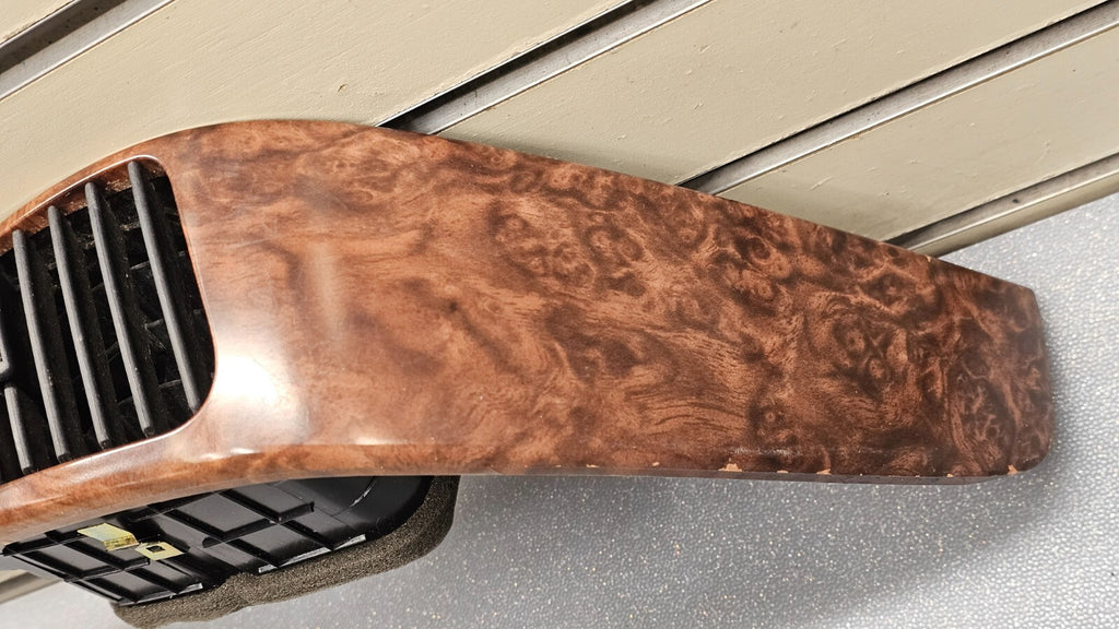 🔥03-06 KIA SORENTO CENTER DASH RIGHT PASSENGER A/C AIR VENT HEATER PANEL WOOD