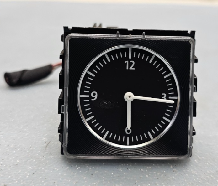🔥12-15 VW PASSAT DASH HAZARD SWITCH WITH CLOCK BLACK OEM