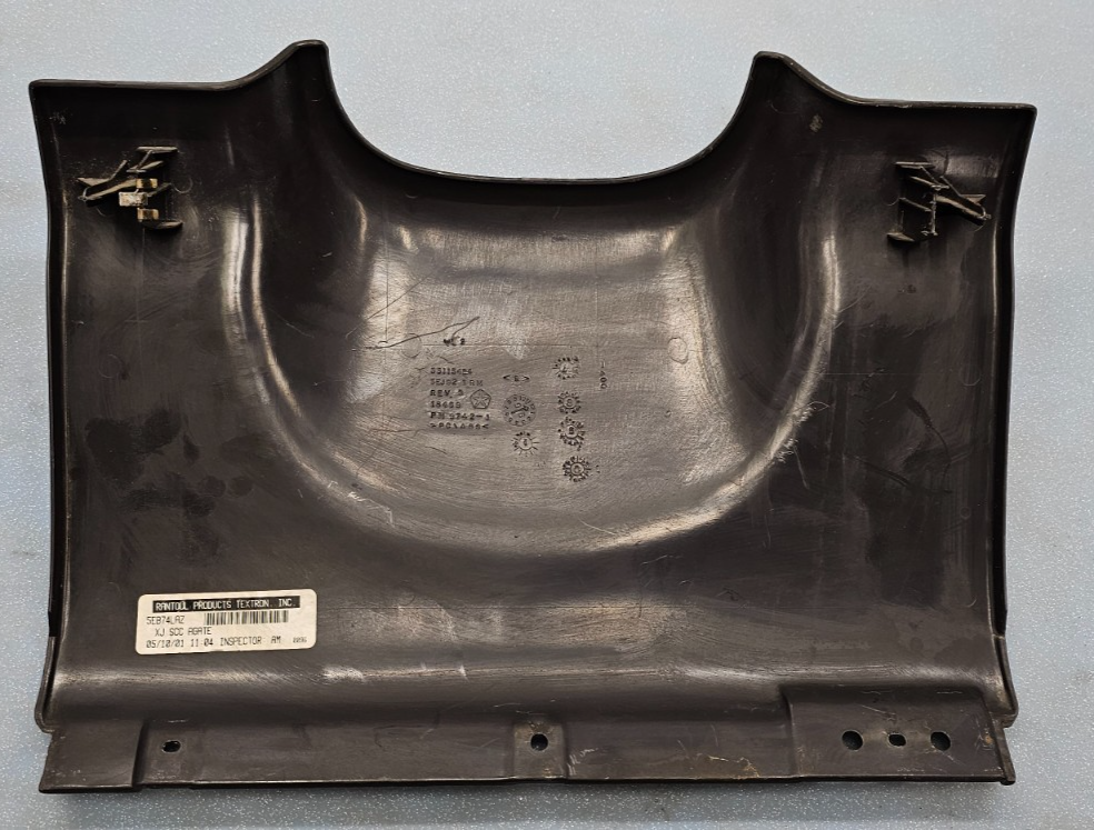 🔥97-01 Jeep Cherokee XJ Steering Column Kick Panel AGATE Black