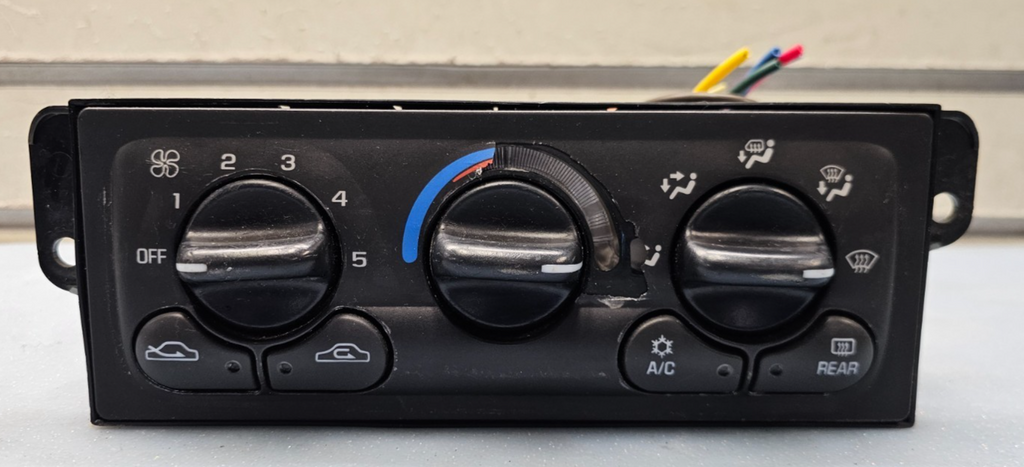 🔥99-02 Silverado Sierra Dash A/C AC HVAC Heater Climate Control Temperature 