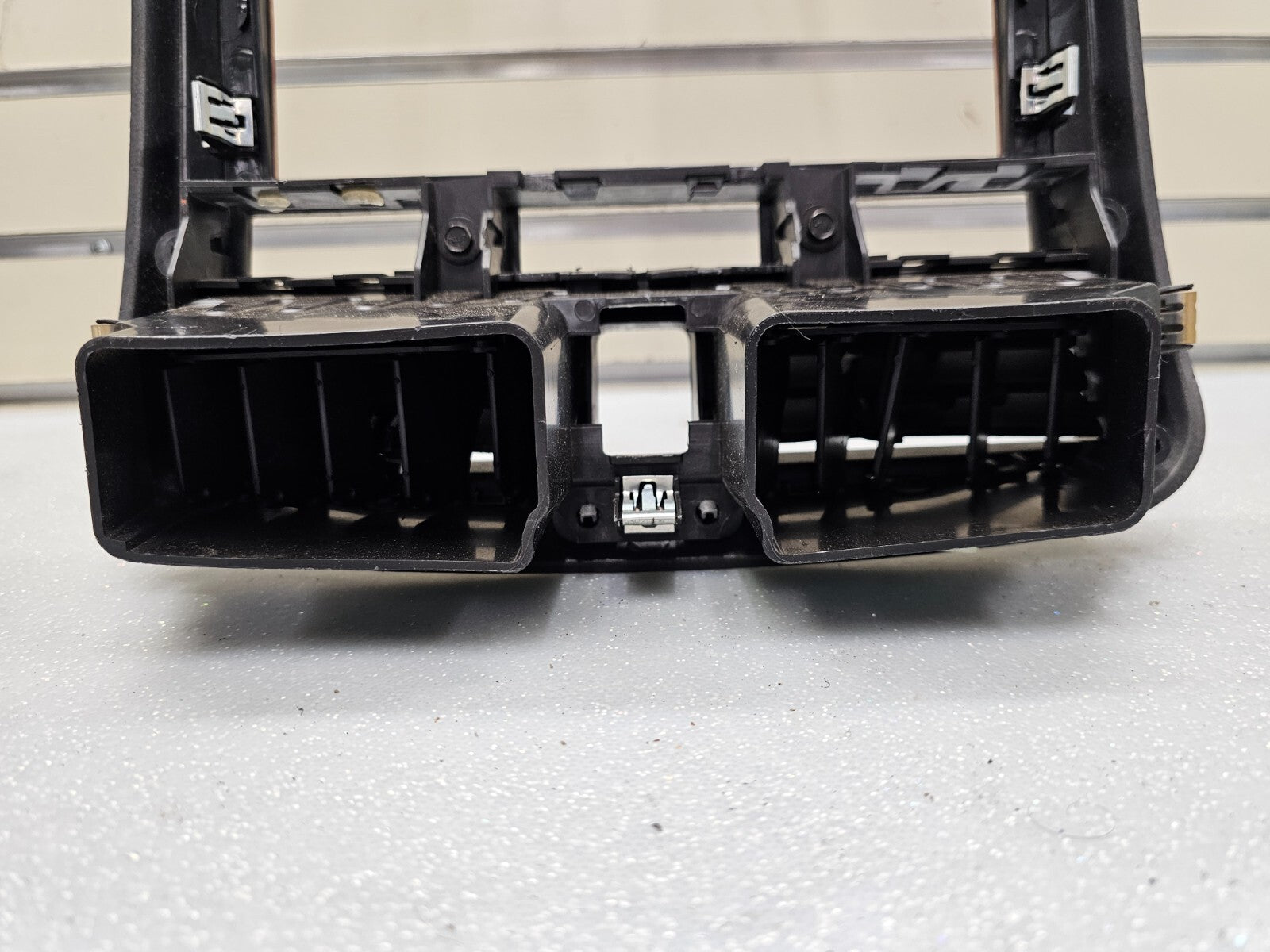 🔥07-09 Equinox Center Dash Radio Climate Surround Bezel Trim SILVER/WOOD B43