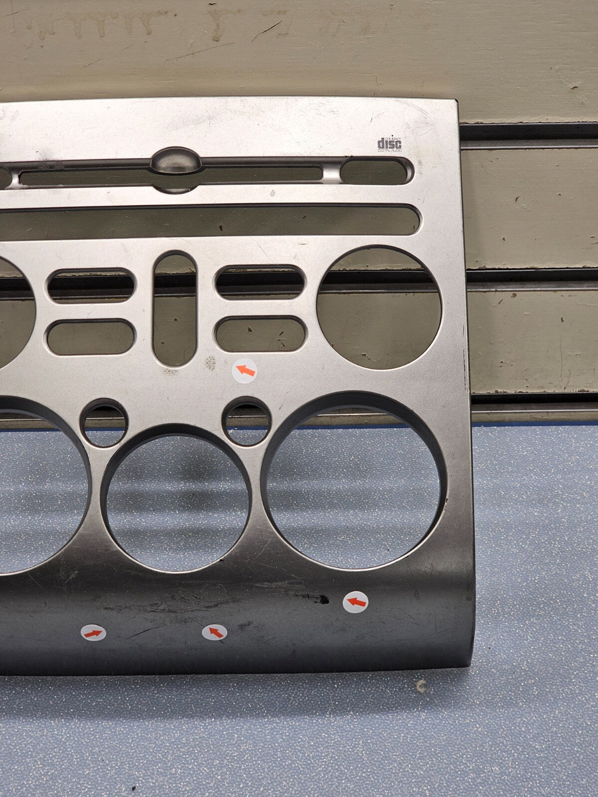 🔥06-08 Galant Dash AM FM Radio Display Stereo Climate Trim Panel Bezel Silver