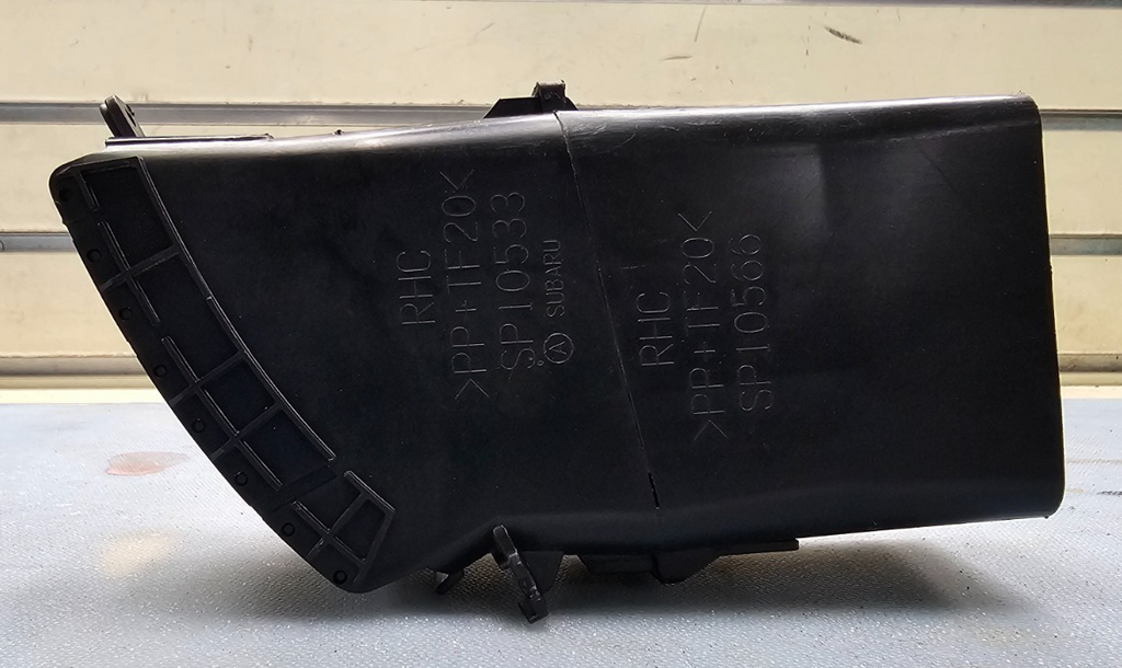 04-09 Legacy Outback Dash Front RIGHT Air Vent Heater Conditioning Filter Black
