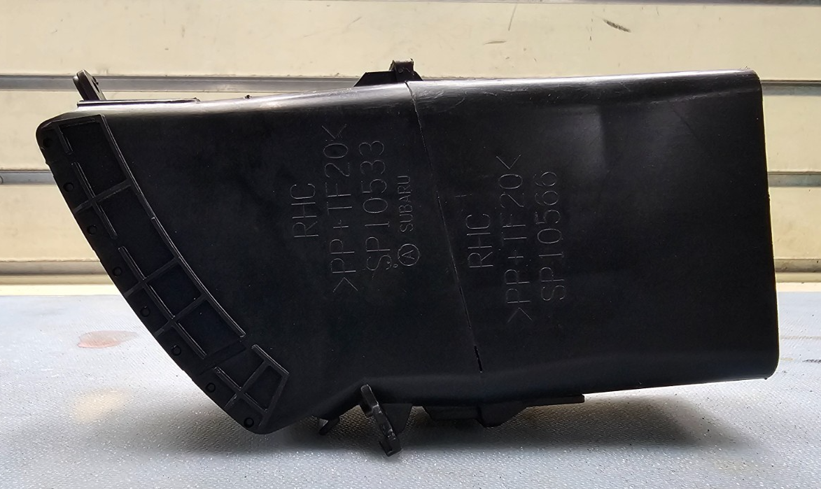 04-09 Legacy Outback Dash Front RIGHT Air Vent Heater Conditioning Filter Black