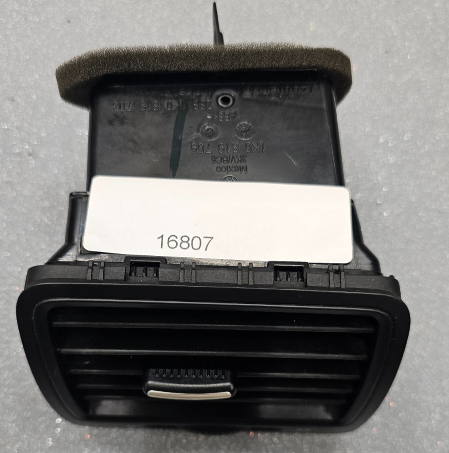 🔥05-10 VOLKSWAGEN JETTA FRONT CENTER DASH RIGHT PASSENGER AIR VENT HEATER BLACK