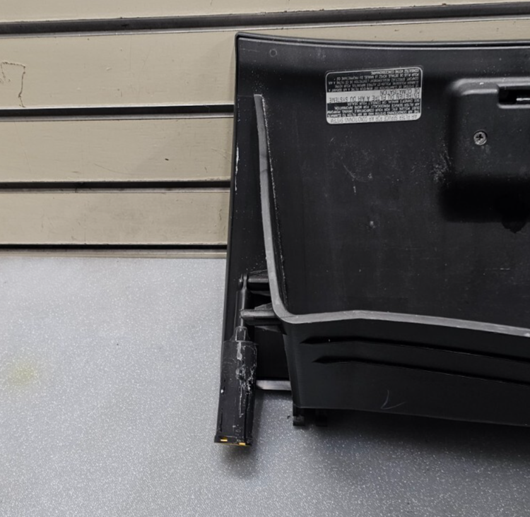 04-08 Solara Dash Glove Box Storage Compartment Instrument Panel Assembly Black