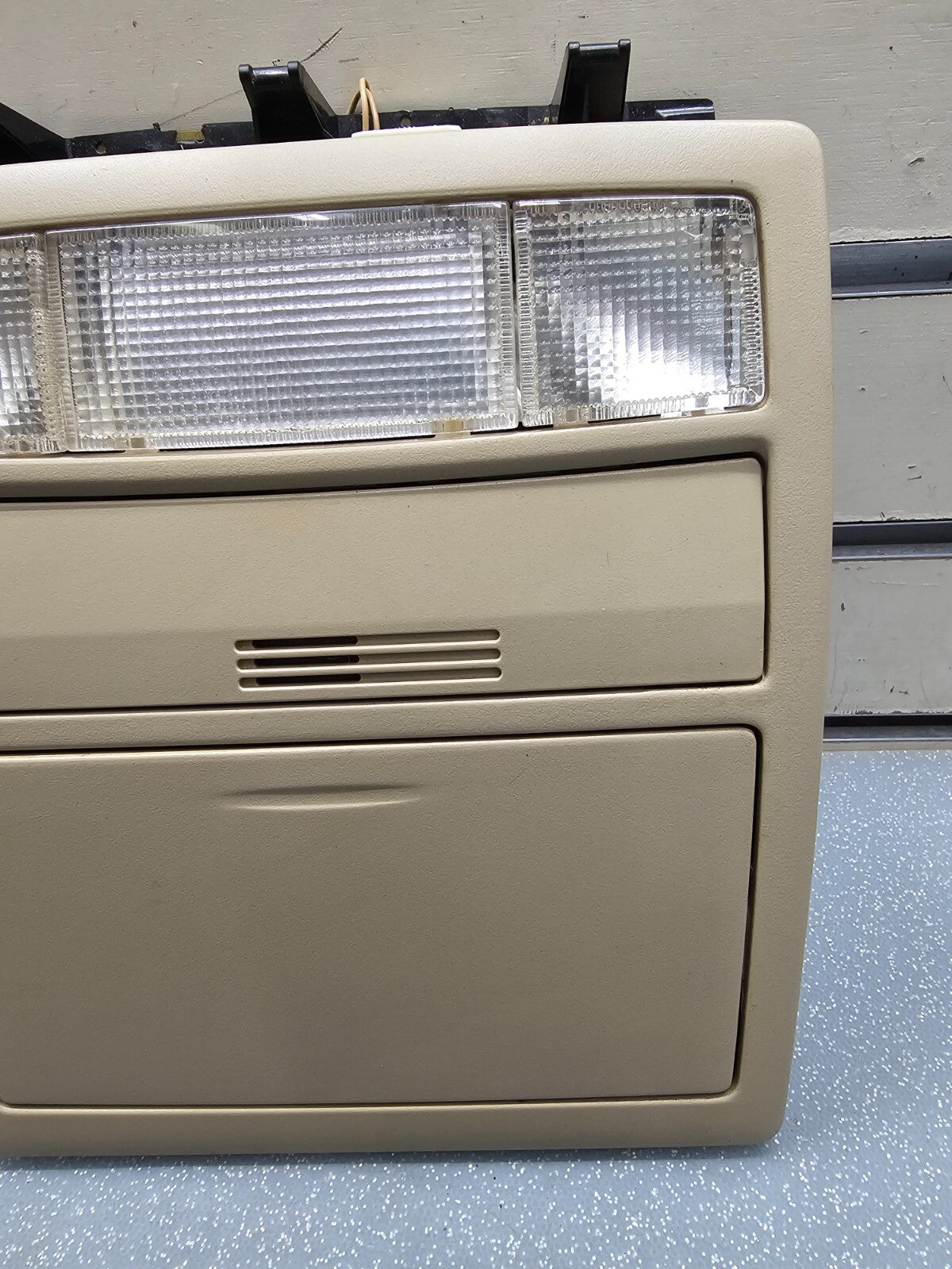 🔥07-11 Toyota Camry Overhead Console Dome Map Light Lamp Storage Assembly TAN