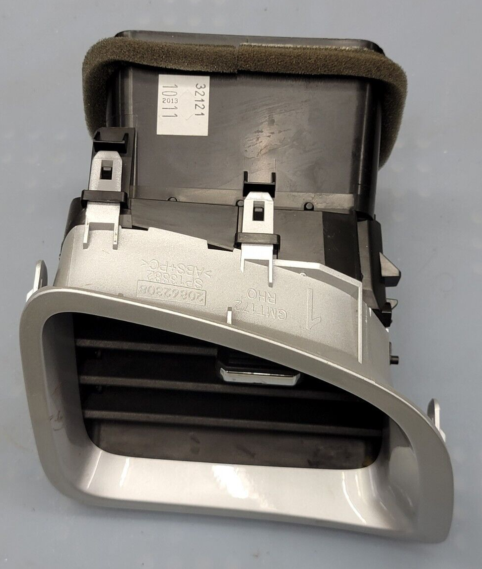 🔥10-17 EQUINOX DASH RIGHT PASSENGER AC A/C HVAC Outer AIR VENT HEATER SILVER