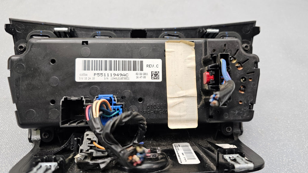 🔥11-14 CHRYSLER 200 DODGE AVENGER DASH A/C HEAT TEMPERATURE CLIMATE CONTROL OEM