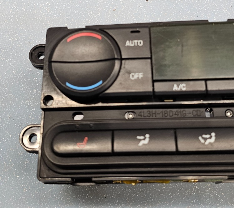 04-08 Ford F150 F-150 Dash AC A/C HVAC Heater Climate Control Temperature BLACK