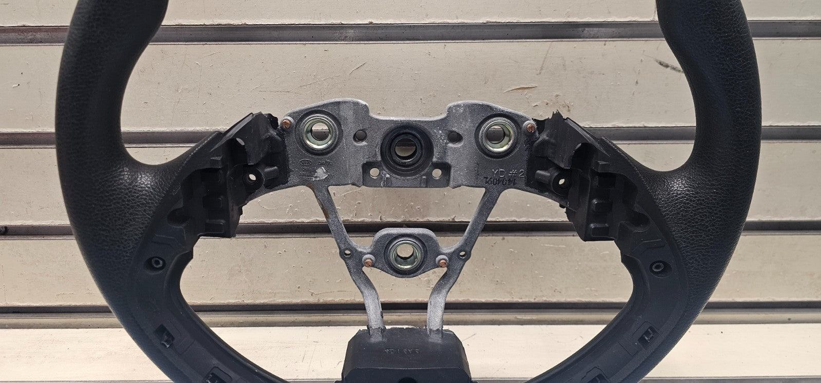 🔥2014-2016 Kia Forte Steering Column Wheel Assenbly Black Leather OEM