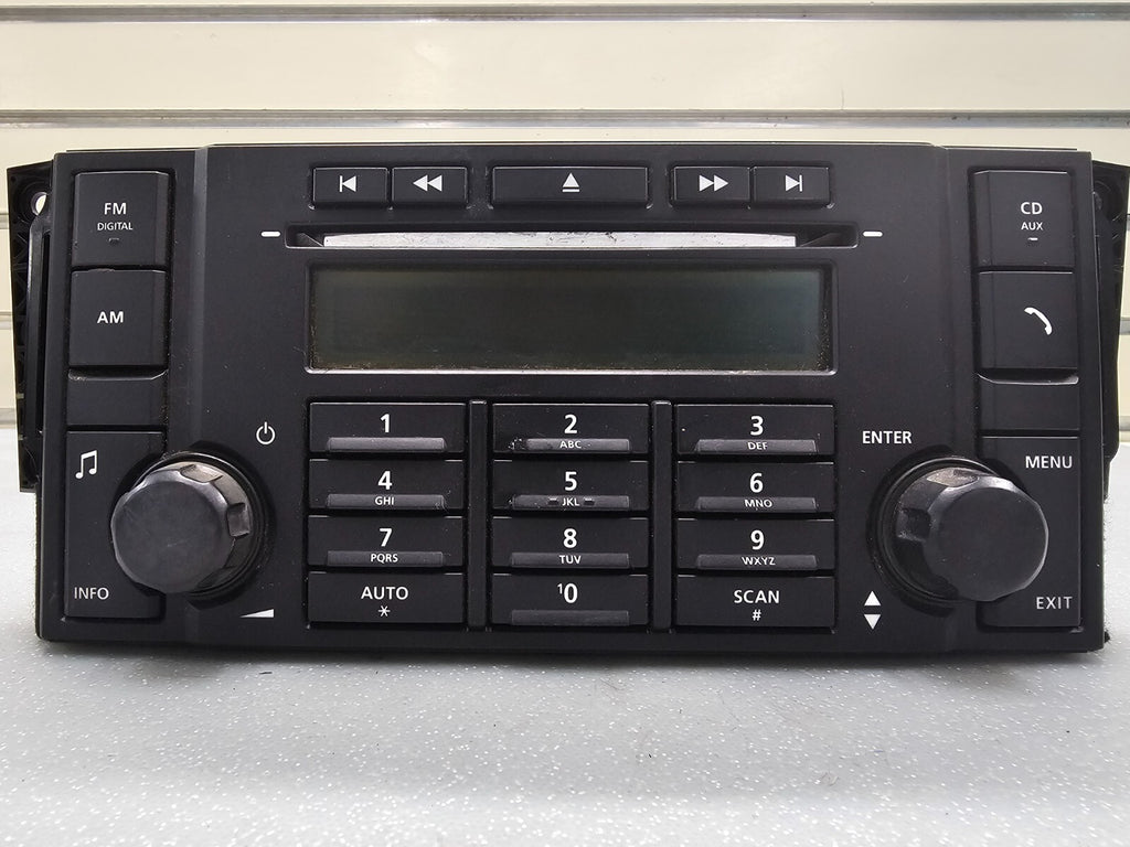 🔥08-12 Land Rover LR2 Dash AM FM 6 Disc CD Player Radio Strereo Receiver BLACK
