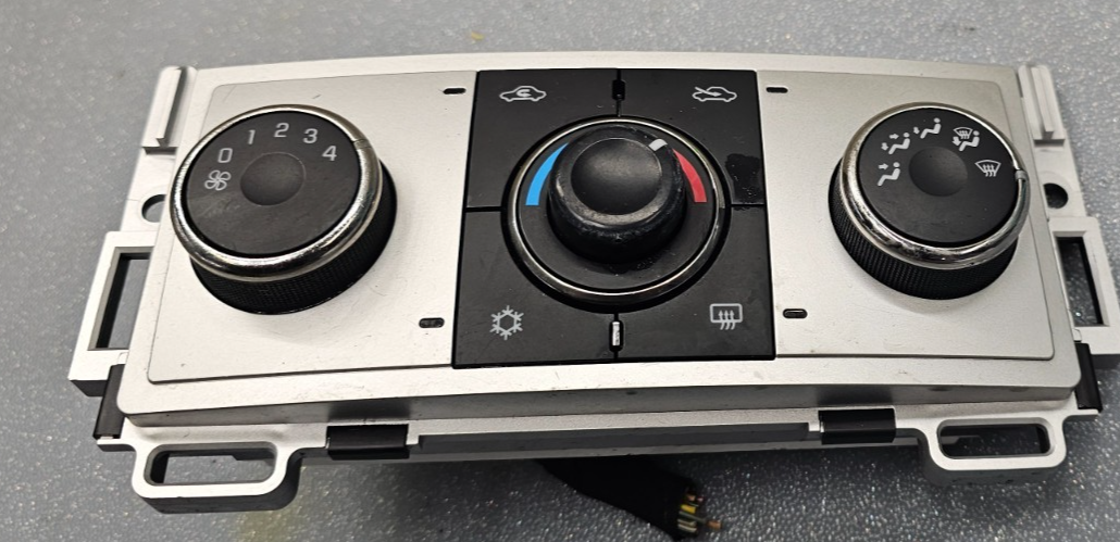 🔥08-12 Malibu Dash  Heater Climate Temperature Control Air Conditioner LT Gray