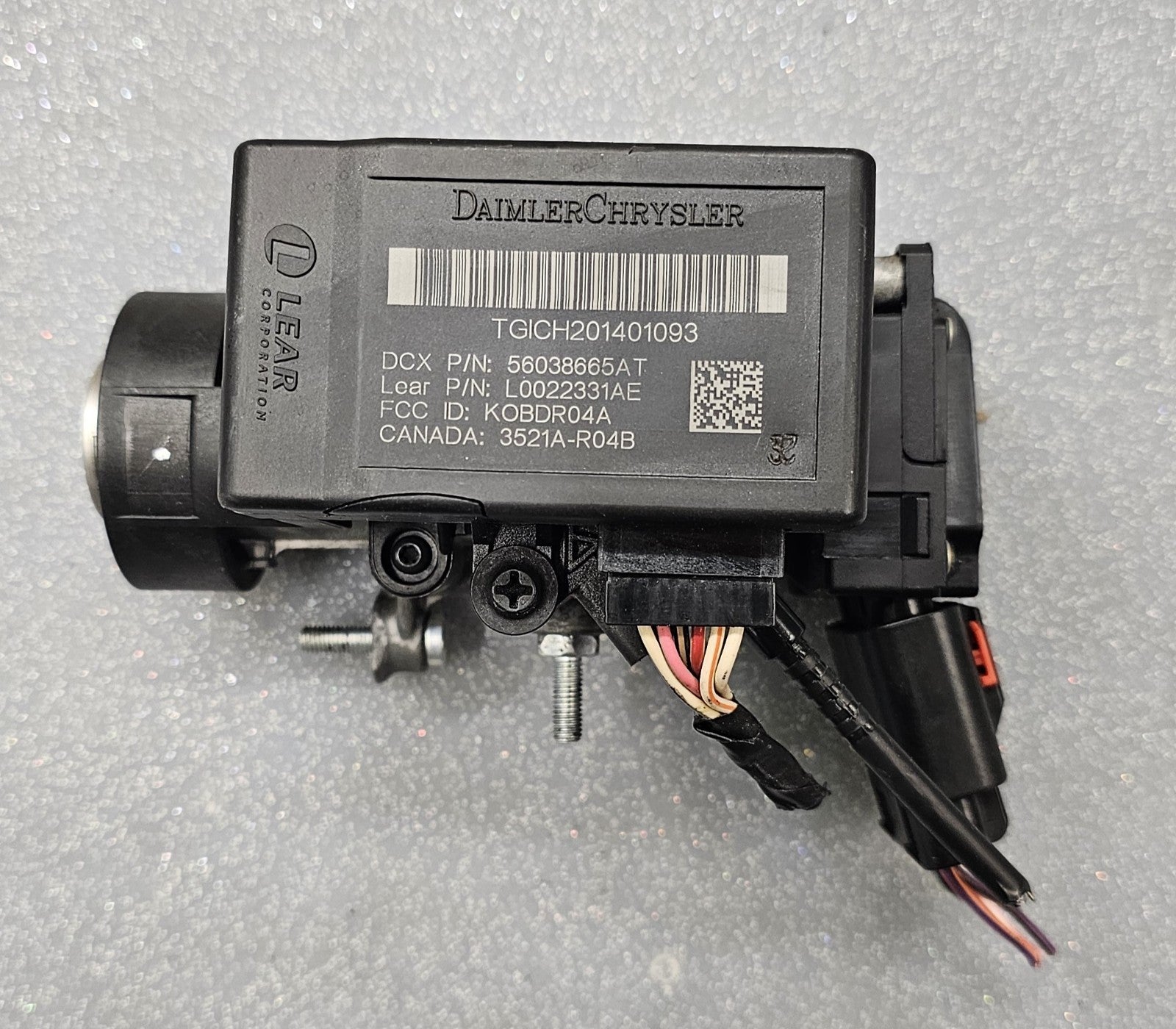 🔥04-08 CHRY PACIFICA/300/CHARGER IGNITION LOCK CYLINDER ASSEMBLY HOUSING NO KEY