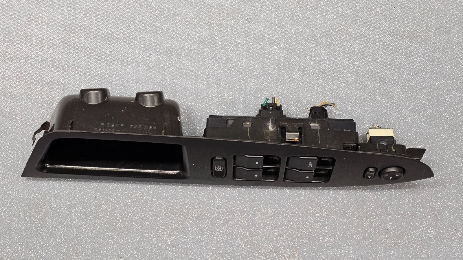 🔥06-08 CHEVY IMPALA LEFT DRIVER MASTER POWER WINDOW SWITCH BEZEL ASSEMBLY BLACK