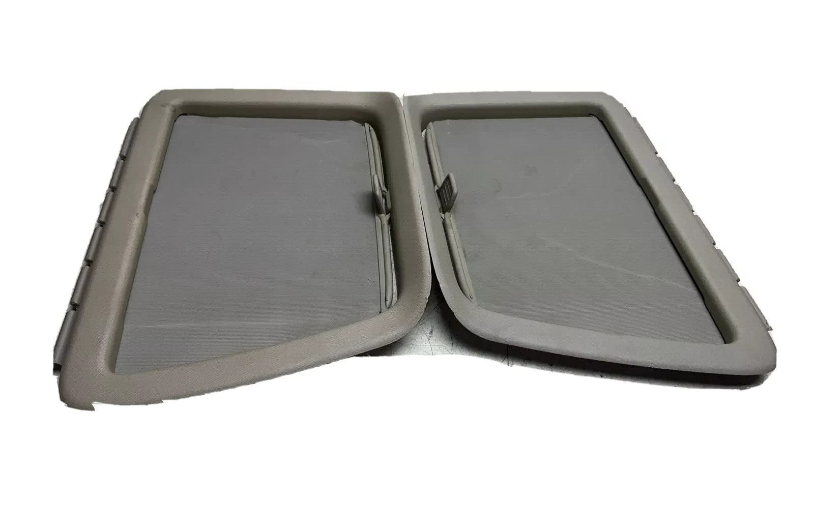 🔥06-09 JEEP COMMANDER LEFT RIGHT MOON ROOF SUN ROOF PULL DRAW SUN SHADE SET OEM