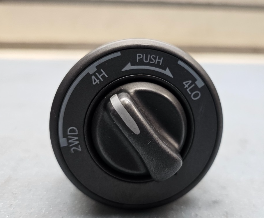 🔥04-07 Titan 4x4 2wd Transfer Case Control Push Pull Switch Assembly Black