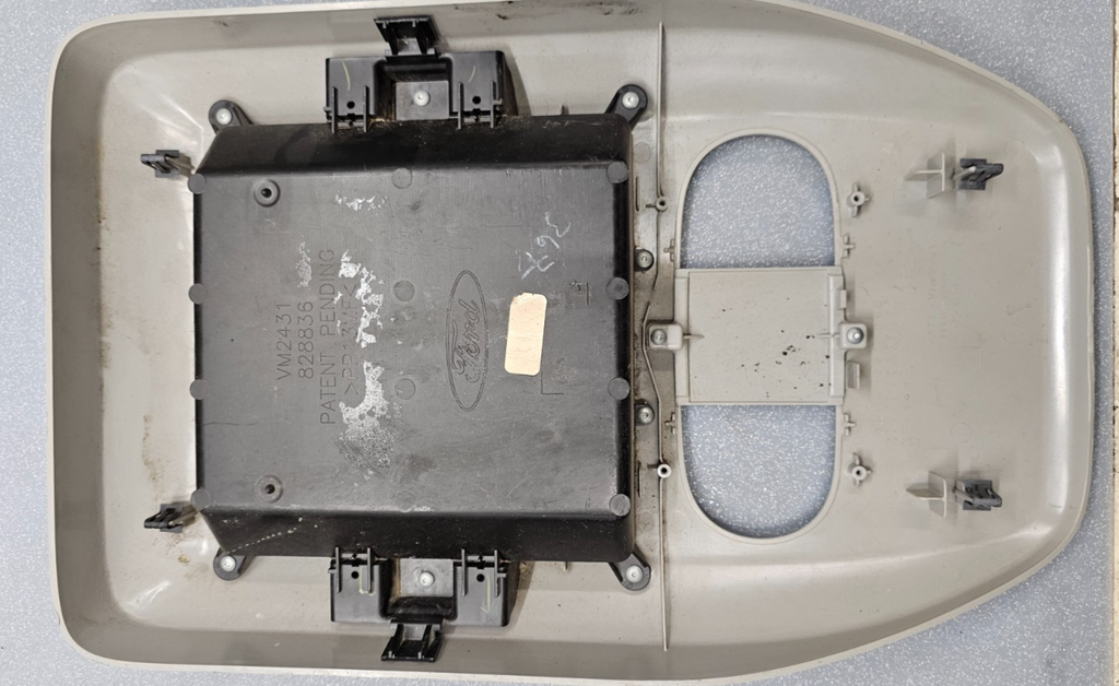 🔥04-08 Ford F-150 F150 Overhead Console DOME Light Lamp Roof Storage Gray