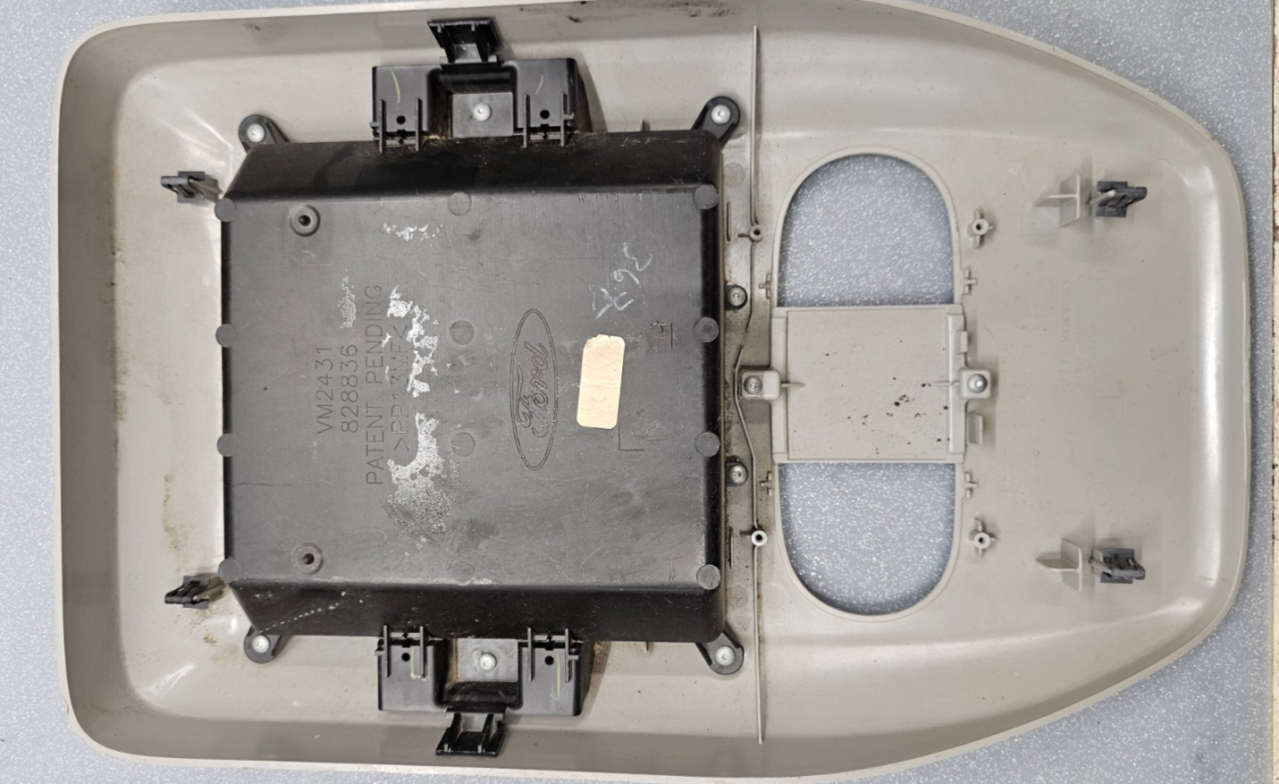 🔥04-08 Ford F-150 F150 Overhead Console DOME Light Lamp Roof Storage Gray