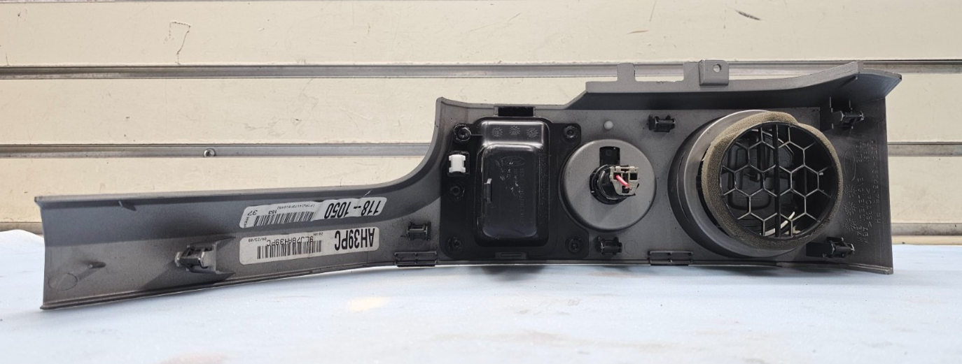 🔥09-14 Ford F150 Dash Right Passenger Air Vent Heater AC A/C Panel silver OEM