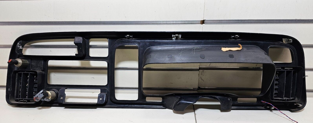 🔥94-97 Dodge Ram Dash Instrument Speedometer Cluster Trim Bezel Panel Black