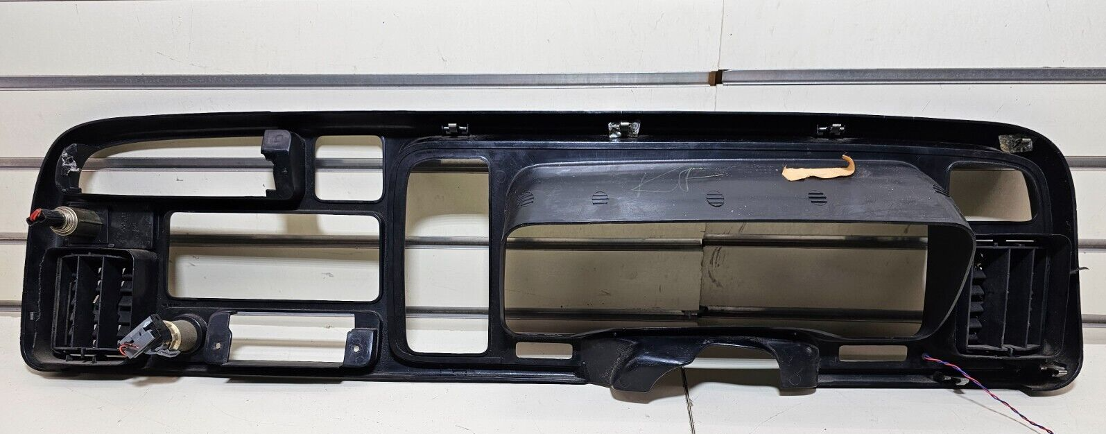 🔥94-97 Dodge Ram Dash Instrument Speedometer Cluster Trim Bezel Panel Black