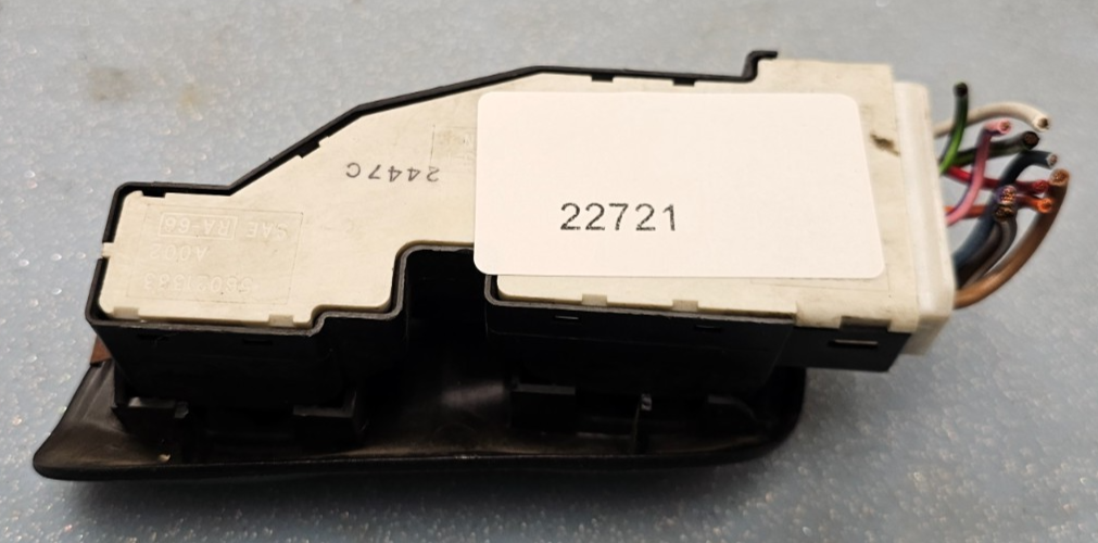 🔥98-01 Dodge RAM Dakota Power Window Switch Front Left Driver Master BLACK WS10