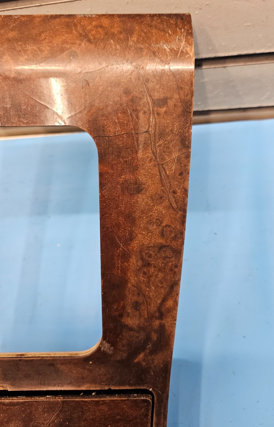 98-01 Mercedes ML320 ML430 Center Console Shifter Bezel Trim Window Switch Wood