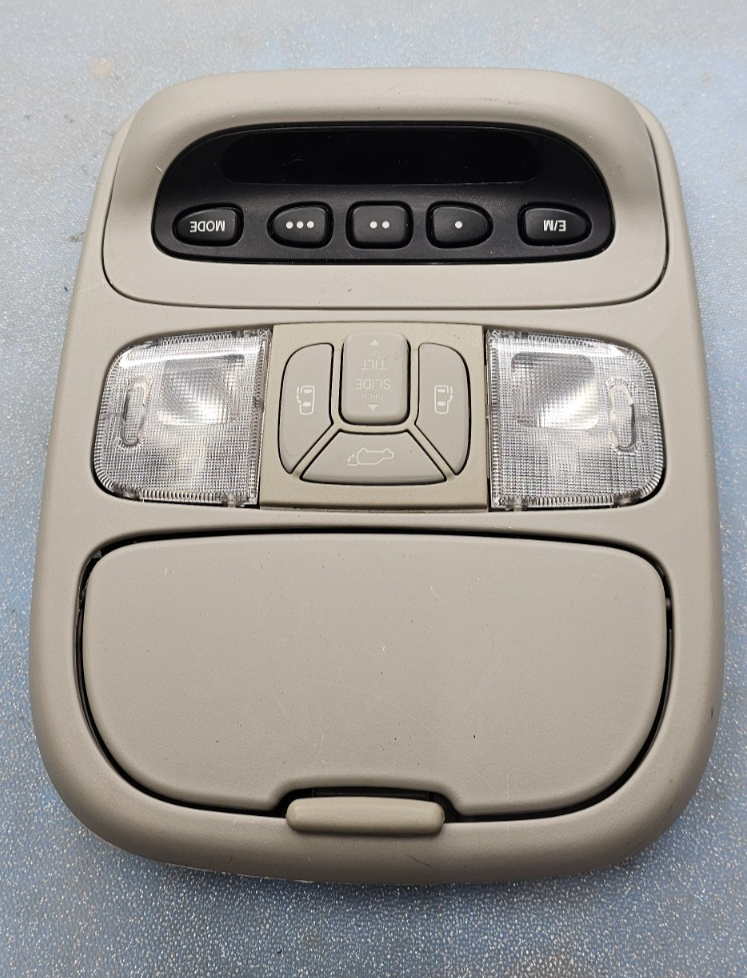 🔥04-10 Toyota Sienna Overhead Console Dome Map Light Storage Assembly Tan