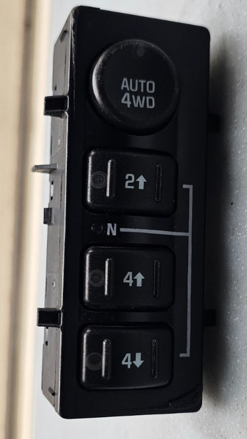 🔥03-07 Chevy Suburban GMC Yukon 4x4 4WD Selector Control Switch Assembly Black
