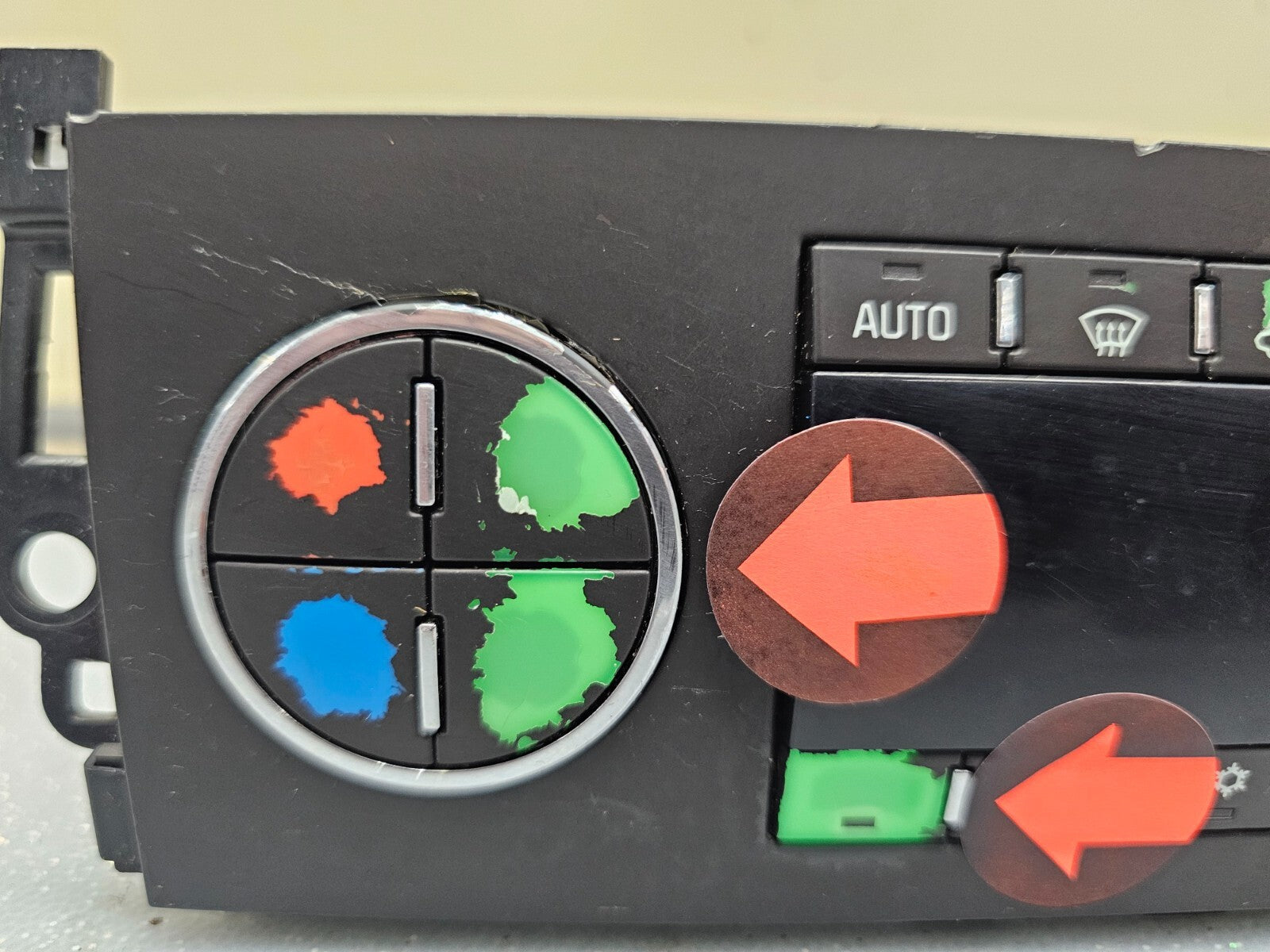 07-11 Silverado Sierra YUKON Dash Heater AC CLIMATE Control Temperature Digital
