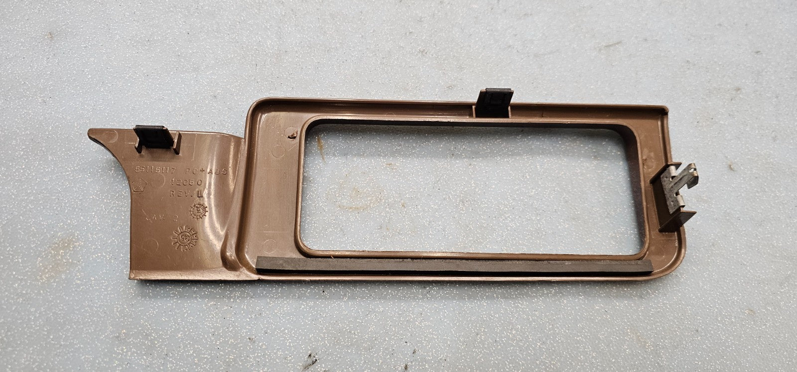 🔥1996-1998 Jeep Grand Cherokee ZJ Woodgrain Dashboard bezel trim cover OEM