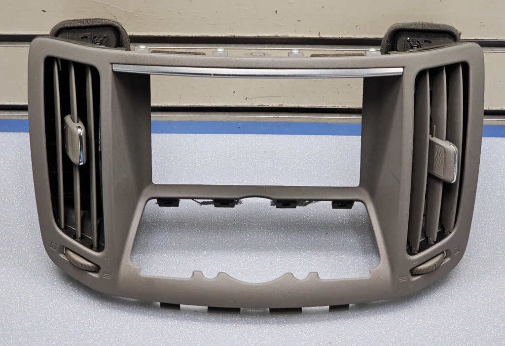 🔥08-13 Infiniti G25 G35 G37 Dash Radio Stereo Bezel Trim Instrument Panel TAN