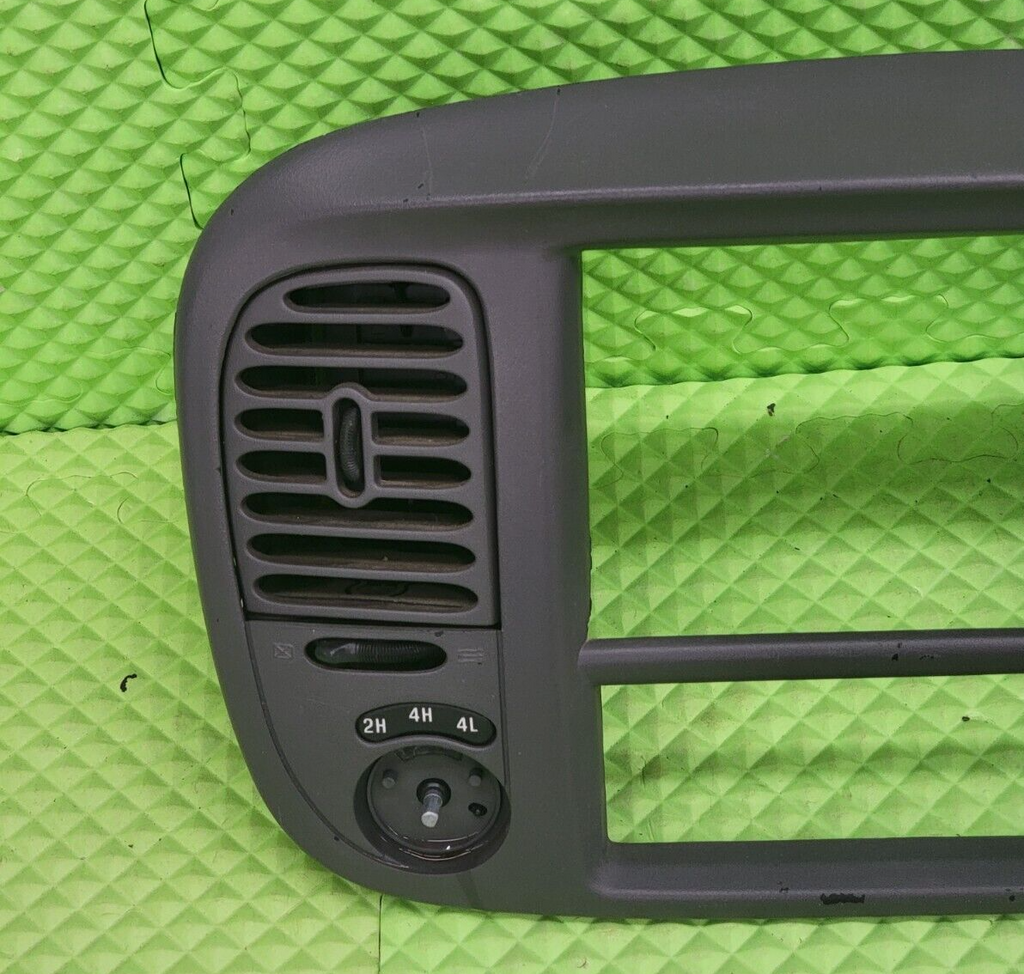 🔥1997-2003 Ford F150 Center Dash Radio Climate BEZEL Trim Panel Line Gray B1