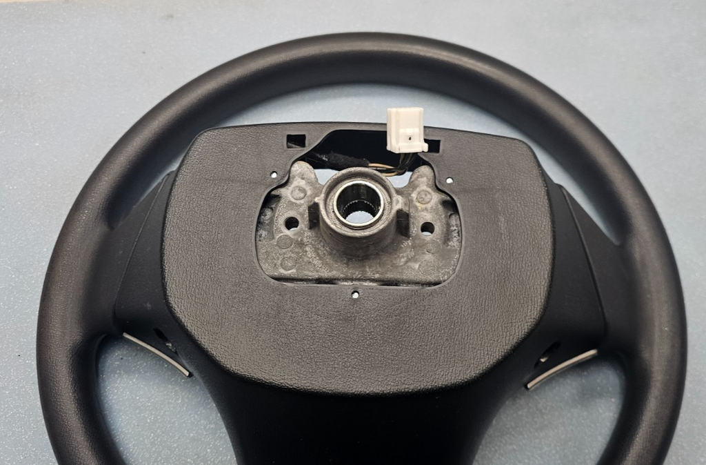 🔥07-09 Elantra Left Driver Steering Column Wheel Cruise Control Leather Black