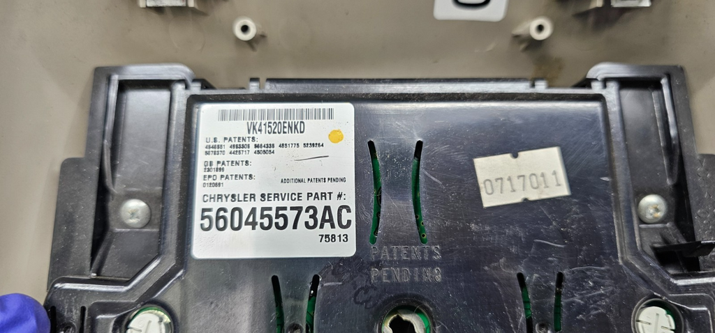 🔥02-05 Dodge Ram 1500 2500 3500 Overhead Console with Digital Display tan OEM