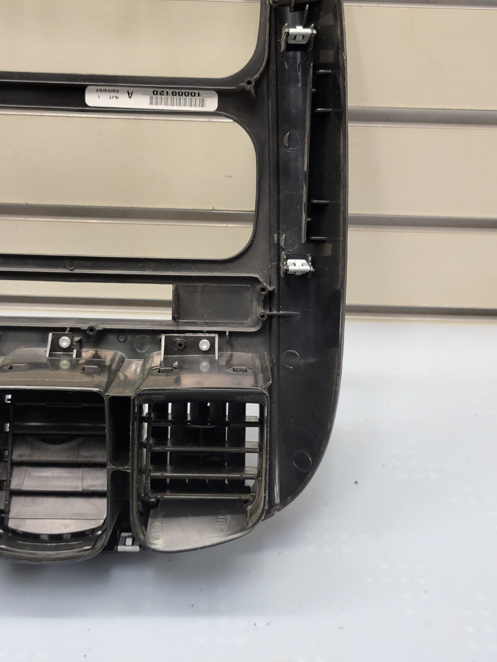 🔥01-07 Dodge Caravan Town & Country dash radio climate TRIM bezel carbon fiber